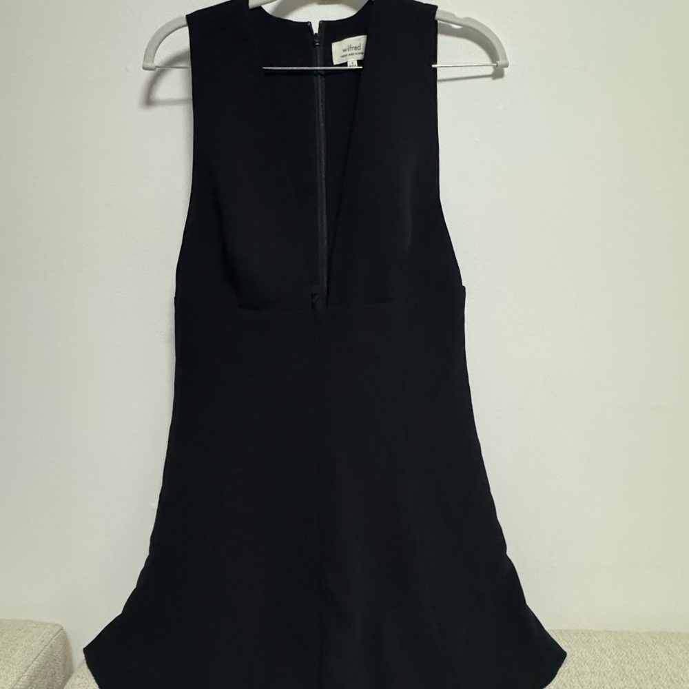 Wilfred Black Mini Dress